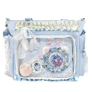 9741 ITA Bag – Customizable Clear Window Bag, Y2K Style, Perfect for Events